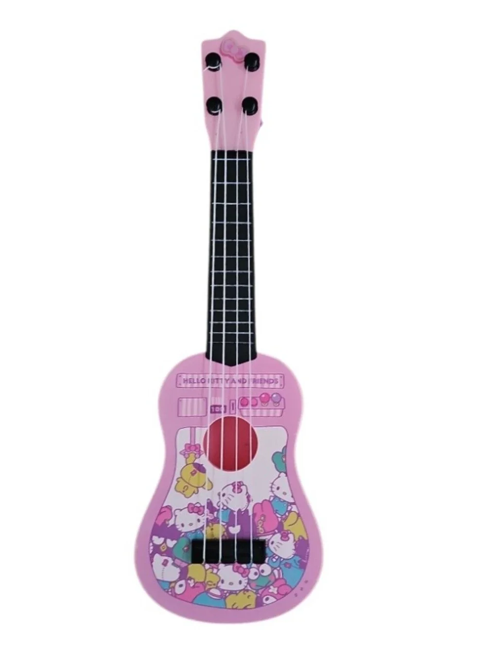 Sanrio Hello Kitty&Friends Play Ukulele Guitar First Act Tunable Pink Toy Music